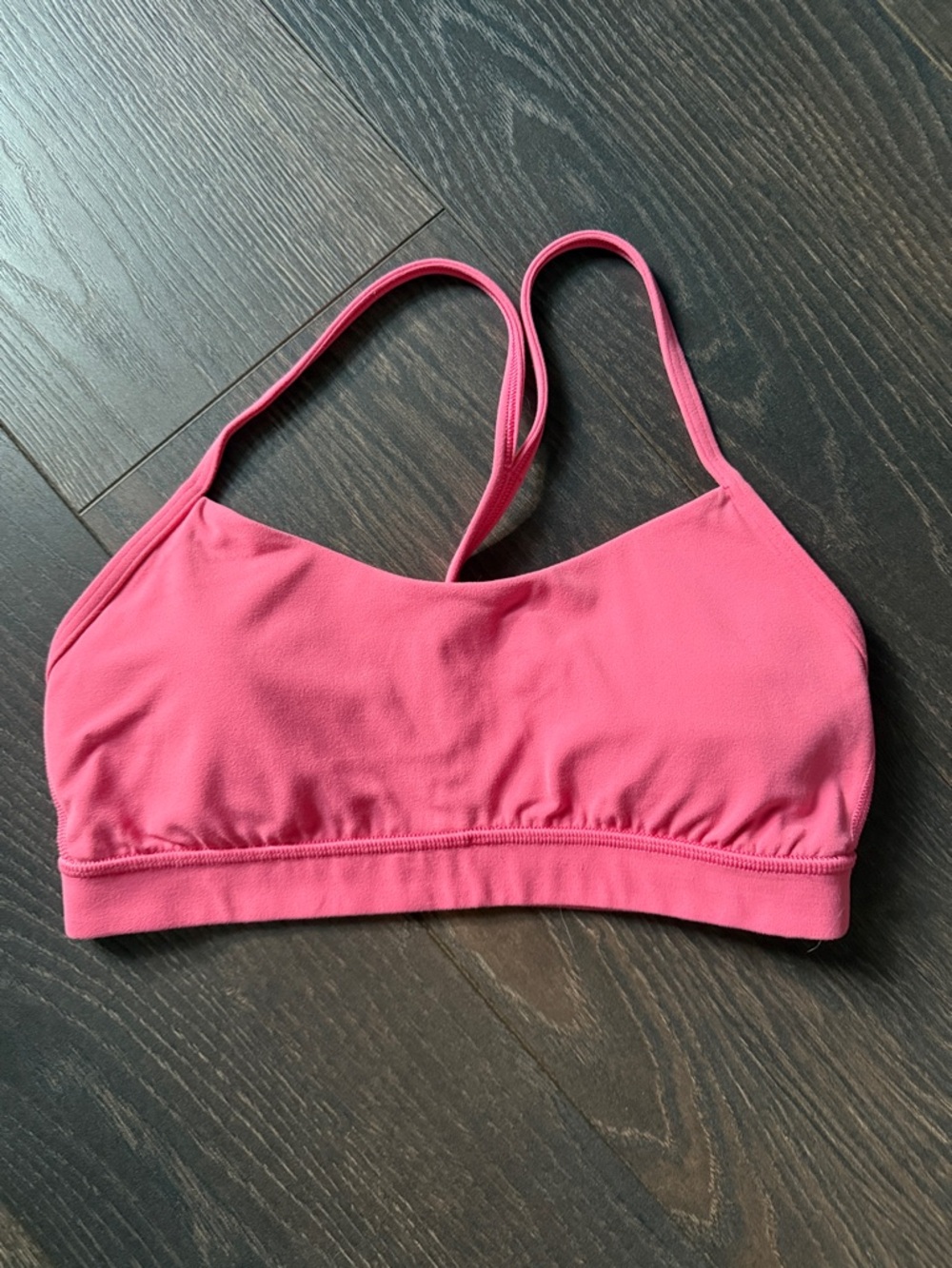 Lululemon Flow Y Bra in Guava Pink